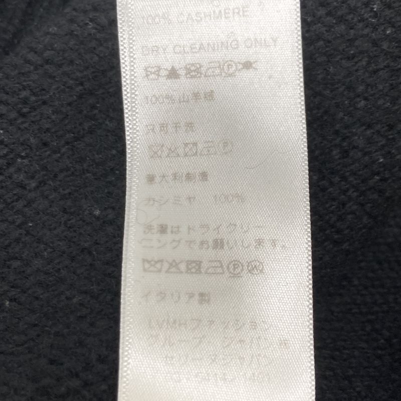 Celine 2a172384d Eddy Period Black 100% Cashmere Crew Neck Knit Sweater S