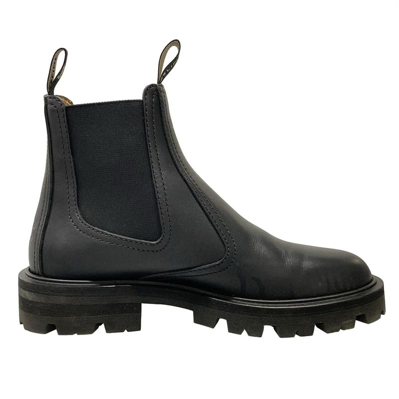 Celine Short Boots 36 1/2 Women - Black Side Gore Leather