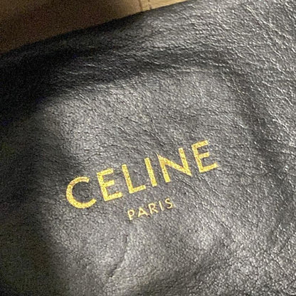 Celine Short Boots 36 1/2 Women - Black Side Gore Leather