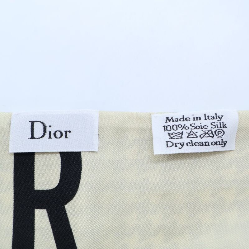 DIOR Logo Mitzah 100% Silk