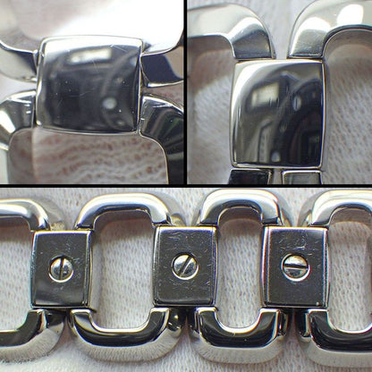 Gucci Watch G Collection 125.5 Ya125507 Square Sunray Brown Dial SS Quartz