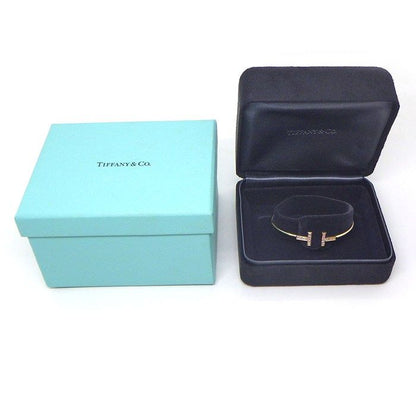Tiffany & Co Tiffany & Co Bangle T-Wire 60010767 Diamond 0.24ct 18k Pink Gold #m