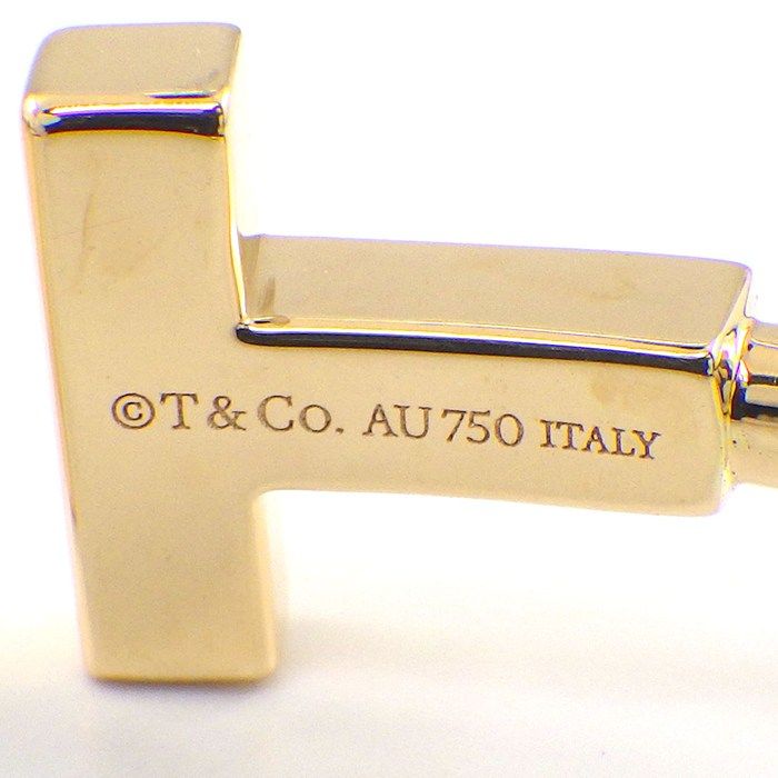 Tiffany & Co Tiffany & Co Bangle T-Wire 60010767 Diamond 0.24ct 18k Pink Gold #m