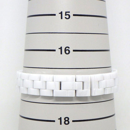 Chanel Watch J12 H2570 8 Points Diamond Index White Shell Dial SS White Ceramic