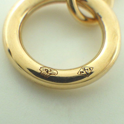 Hermes Bracelet Exlibris PM H120441b 00st 3 Motifs Toggle Clasp 1 Point Diamond