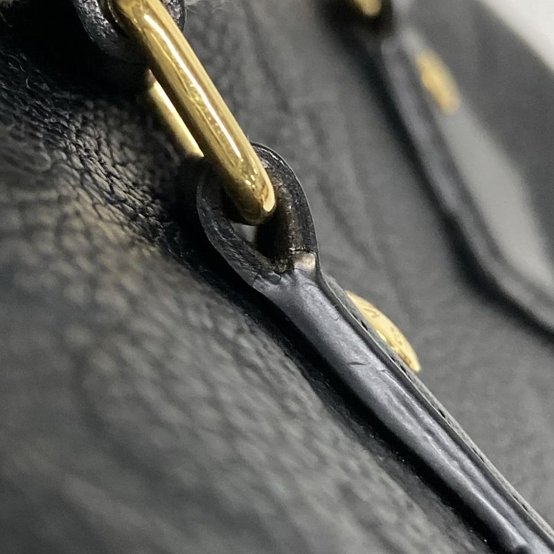 Louis Vuitton Monogram Empreinte Speedy Bandoliere 20 M58953 Noir Black Leather