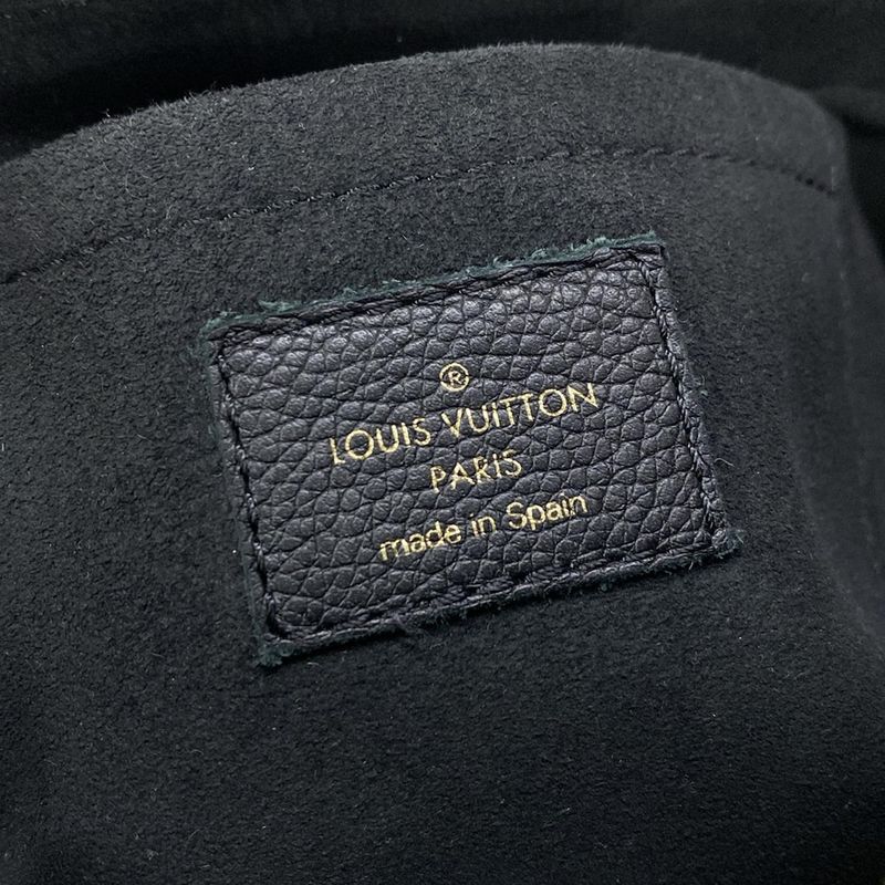 Louis Vuitton Monogram Empreinte Speedy Bandoliere 20 M58953 Noir Black Leather