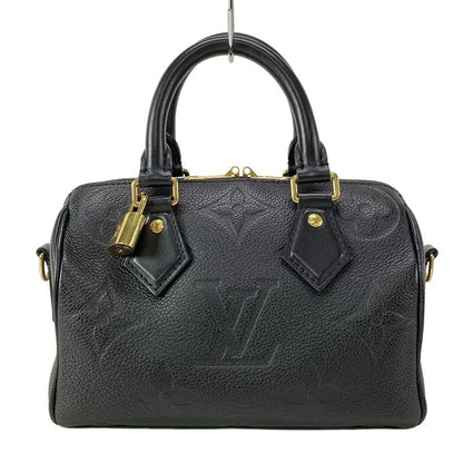 Louis Vuitton Monogram Empreinte Speedy Bandoliere 20 M58953 Noir Black Leather