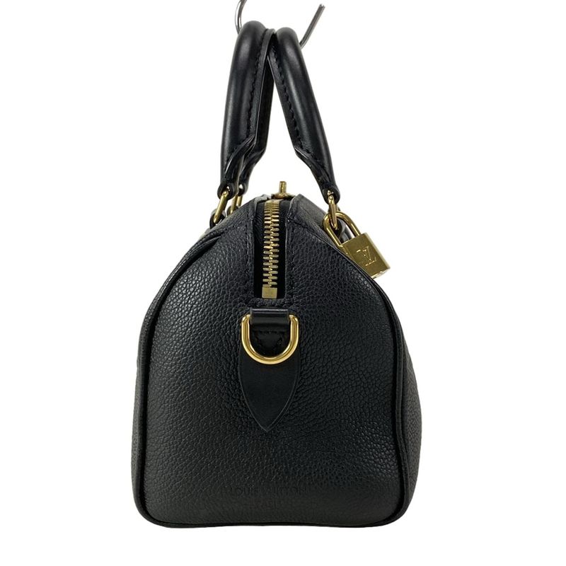 Louis Vuitton Monogram Empreinte Speedy Bandoliere 20 M58953 Noir Black Leather