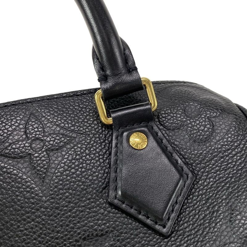 Louis Vuitton Monogram Empreinte Speedy Bandoliere 20 M58953 Noir Black Leather