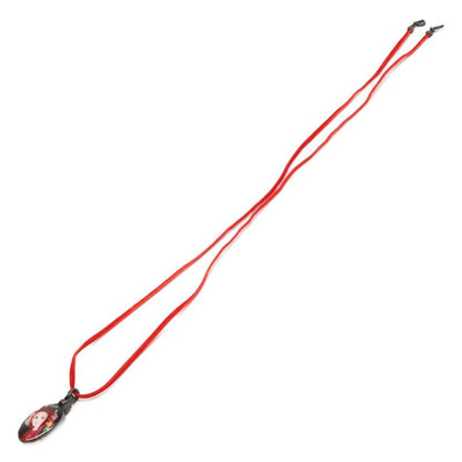 DIOR Oval Top CD End Charm Velvet Cord