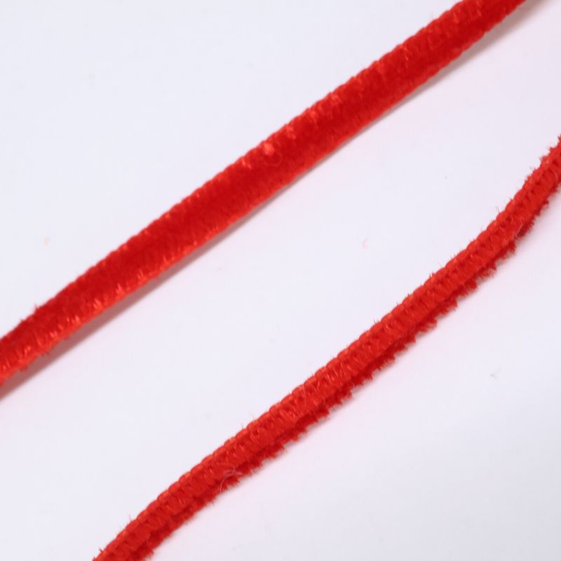 DIOR Oval Top CD End Charm Velvet Cord