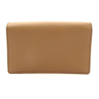 Gucci Wallet Beautiful Soho/interlocking G 598211 Beige Leather