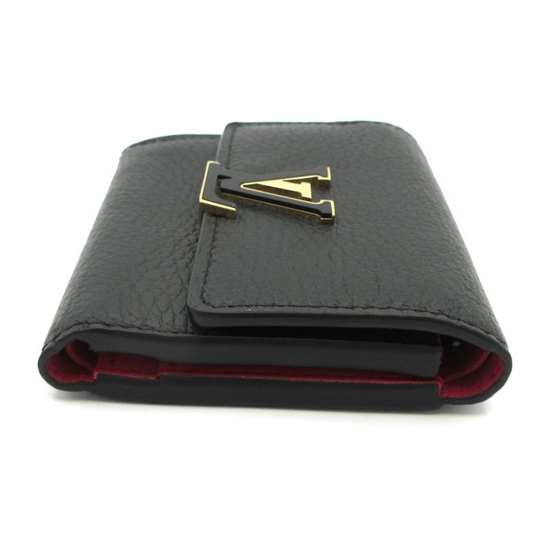 Louis Vuitton Capucines Portefeuille Capucines XS M68587 Noir Black Leather