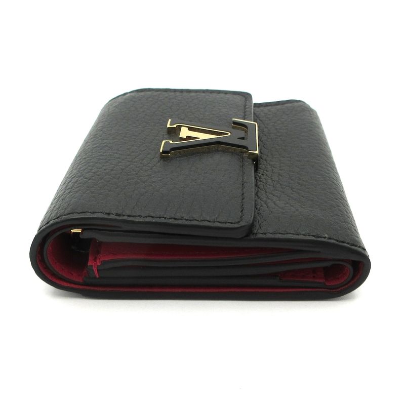 Louis Vuitton Capucines Portefeuille Capucines XS M68587 Noir Black Leather