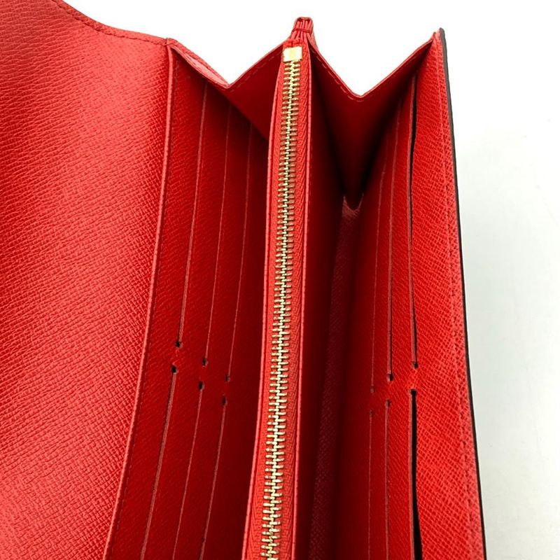 Louis Vuitton Portefeuille Sarah Long Wallet Monogram Canvas M62236 Brown Ca0159