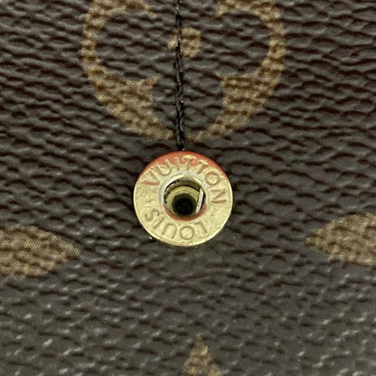 Louis Vuitton Portefeuille Sarah Long Wallet Monogram Canvas M62236 Brown Ca0159