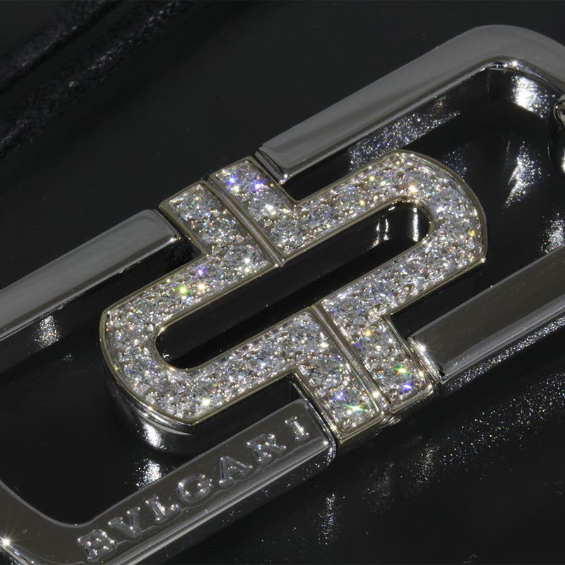 Bulgari Parentesi Diamond Necklace SS Adjustable E1935