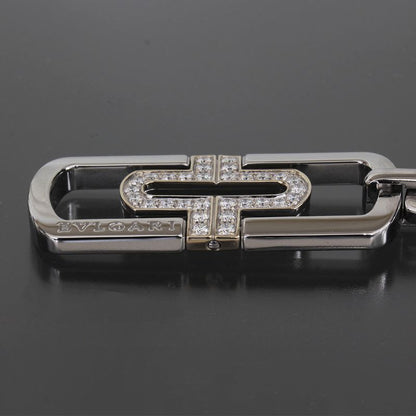Bulgari Parentesi Diamond Necklace SS Adjustable E1935