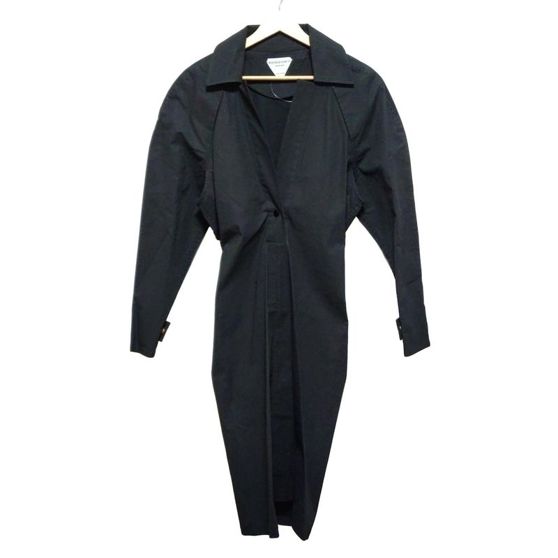 Bottega Veneta Dress Size 34 XS Women - Black Long Sleeves/knee Length