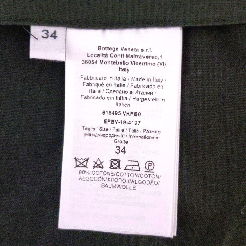 Bottega Veneta Dress Size 34 XS Women - Black Long Sleeves/knee Length