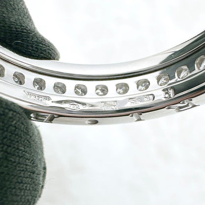 Bvlgari B-zero1 Full Diamond White Gold Ring 51 Approx 10.5 U