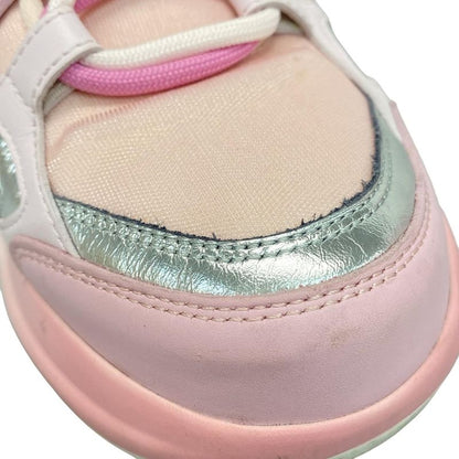 Louis Vuitton Sneakers 38 1/2 Women - Light Pink And Pink Leather