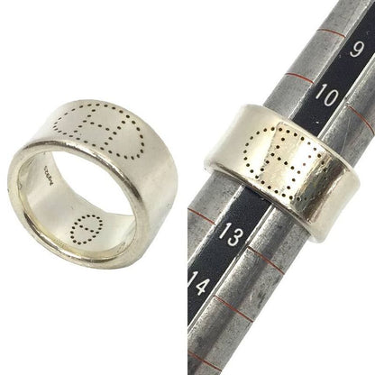 Hermes Evelyn Ring Eclipse Ribbon GM Ring Silver Aq5584