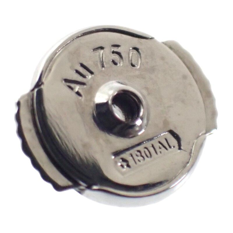 Louis Vuitton Pus Monogram Idylle Q96167 Earrings 18K White Gold White Gold