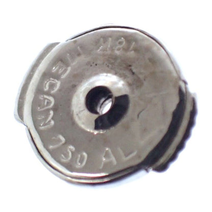 Louis Vuitton Pus Monogram Idylle Q96167 Earrings 18K White Gold White Gold