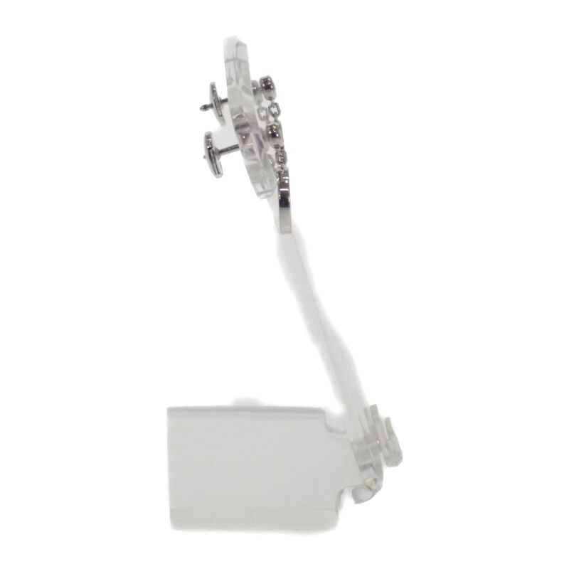 Louis Vuitton Pus Monogram Idylle Q96167 Earrings 18K White Gold White Gold