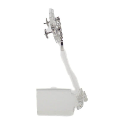 Louis Vuitton Pus Monogram Idylle Q96167 Earrings 18K White Gold White Gold