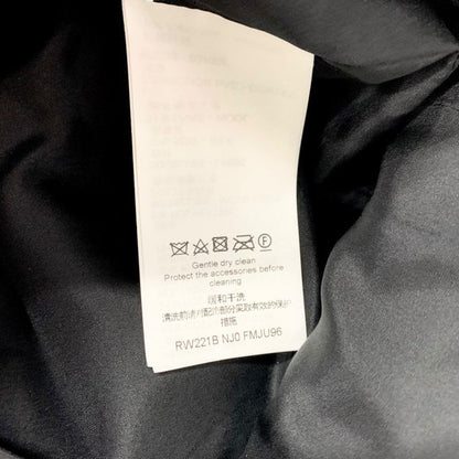 Louis Vuitton Bottoms Black White Silver Monogram Middle Skirt