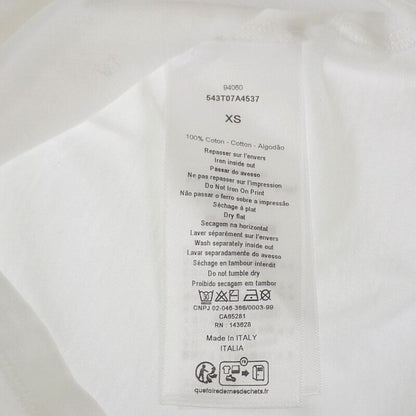 Christian Dioriviera XS 543t07a4537_x0883 Short Sleeve T-shirt Crew Neck Cotton