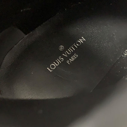 Louis Vuitton Star Trail Line Monogram Boots Short Boots Shoes Leather Black
