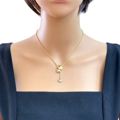 Cartier Sweet Trinity Necklace 18k Gold 18K Yellow Gold Ladies Cartier Preowned