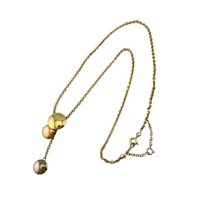 Cartier Sweet Trinity Necklace 18k Gold 18K Yellow Gold Ladies Cartier Preowned