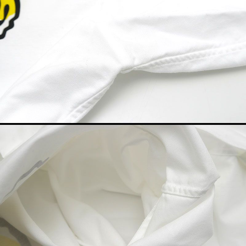 Louis Vuitton NIGO Collaboration Long Sleeve Shirt L Printed Taiga - White