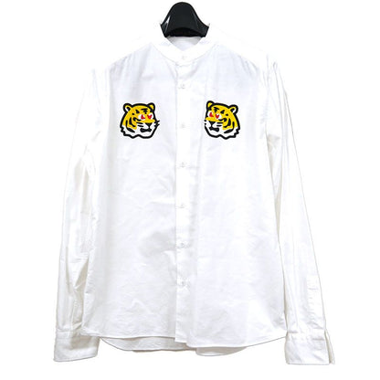 Louis Vuitton NIGO Collaboration Long Sleeve Shirt L Printed Taiga - White