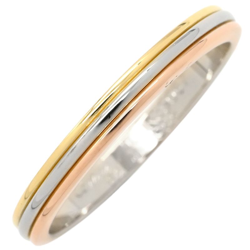 Cartier Ring Louis Cartier Vendome Yellow Gold X White Gold X Pink Gold #62