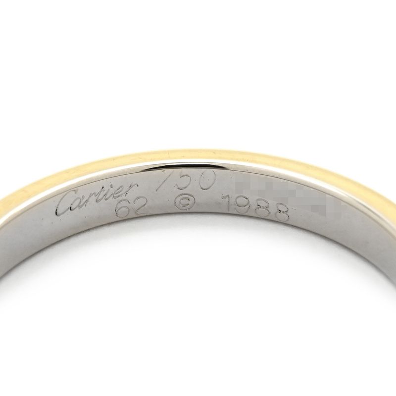 Cartier Ring Louis Cartier Vendome Yellow Gold X White Gold X Pink Gold #62