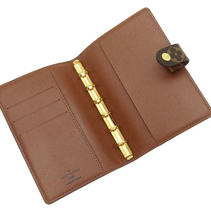 Louis Vuitton Notebook Cabas - Agenda PM Monogram Canvas Monogram Gold Hardware