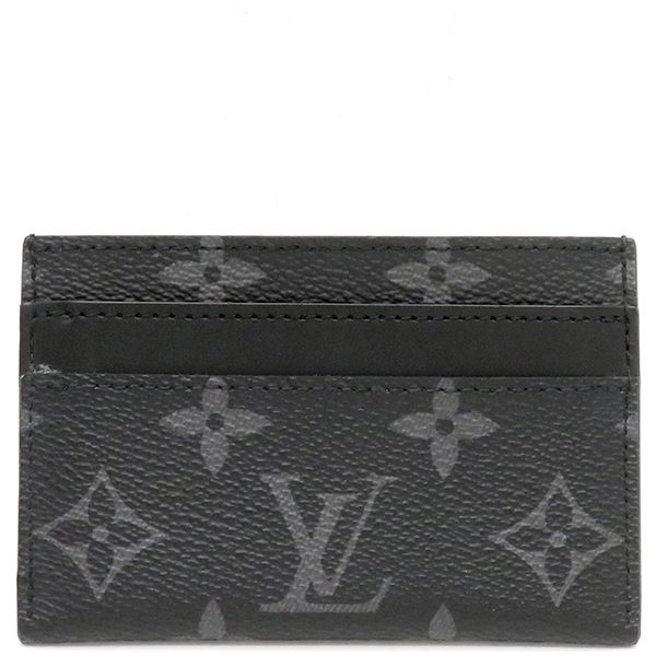 Louis Vuitton Card Case Porte Carte Double Monogram Eclipse Monogram Eclipse