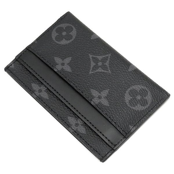 Louis Vuitton Card Case Porte Carte Double Monogram Eclipse Monogram Eclipse