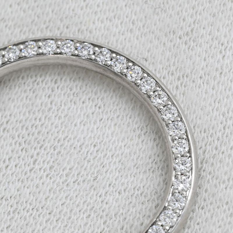 Tiffany & Co Tiffany & Co Necklace Lock Pendant White Gold T&co Au750 18k