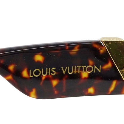 Louis Vuitton Sunglasses Ladies Brand Plastic My Fair Lady Brown Z0904e Size