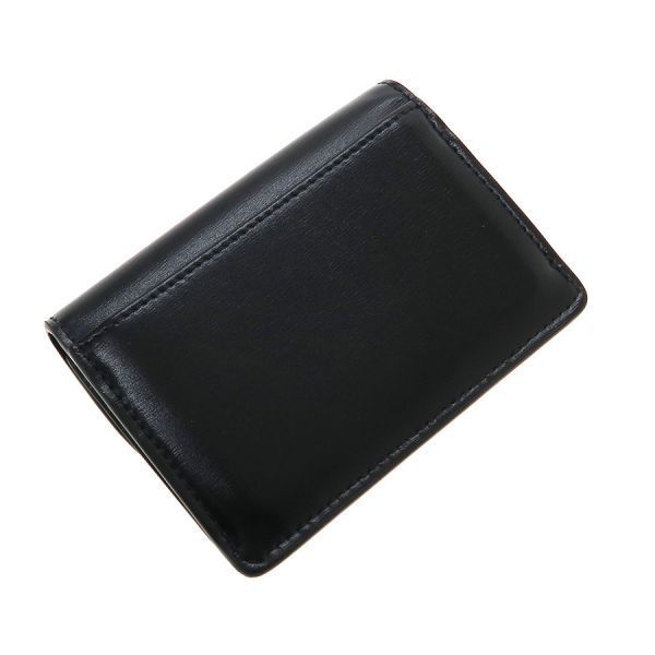 Celine Triomphe Cardholder With Flap / Shiny Calfskin 10i583dpv.38no