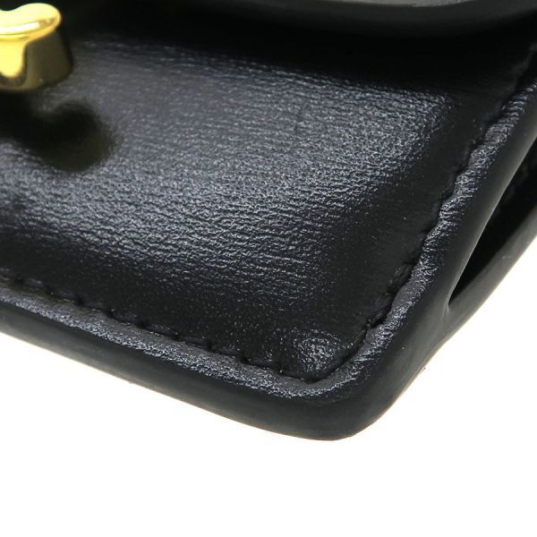 Celine Triomphe Cardholder With Flap / Shiny Calfskin 10i583dpv.38no