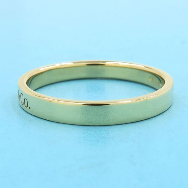 Tiffany & Co Flat Band Ring /3mm (0.12in)# Near 20.5