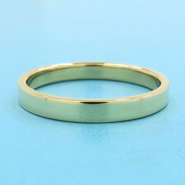 Tiffany & Co Flat Band Ring /3mm (0.12in)# Near 20.5